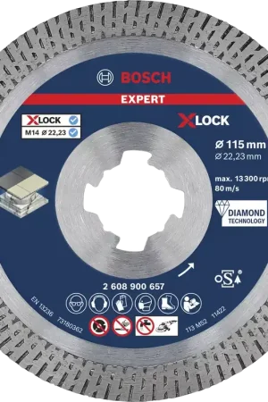 Disque diamant 115mm Expert Céramique dure Bosch Pas Cher