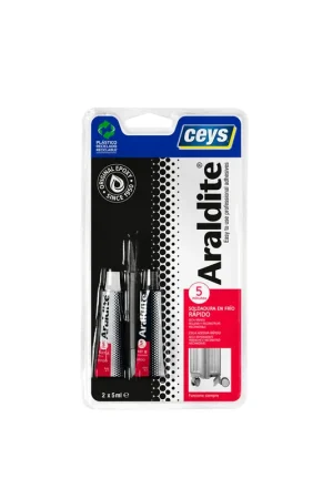 Colle rapide Ceys Araldite 2x5ml Réduction