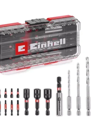 Coffret de 18 forets et mèches LS Einhell S-CASE 49108709 Bon Plan