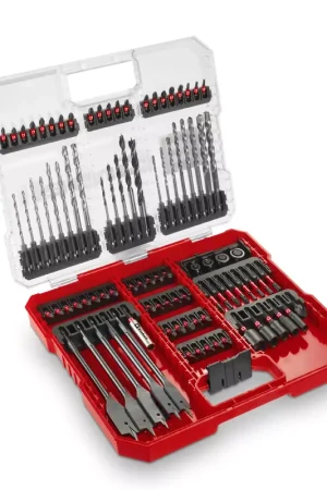 Promotion Saisonnière Coffret de 95 forets et mèches LS Einhell XL-CASE 49108798