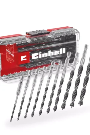 Bon Marché Coffret de 10 forets à bois S-CASE LS Einhell 49108733