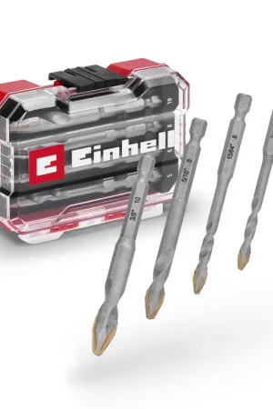 Réduction Jeu de 4 forets à porcelaine XS-CASE Einhell 49051404