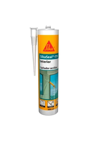 Prix Bas SikaSeal-178 Mastic acrylique blanc d'intérieur, cartouche de 300 ml