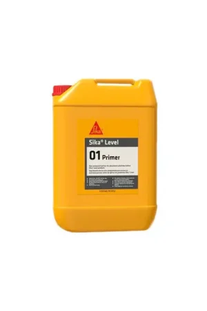 Haute Qualité Primaire et scellant acrylique pour supports minéraux Sika Level 01 Primer 5kg