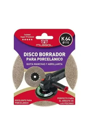 Quantité Limitée Disque gomme en porcelaine Mussol K64 115 mm