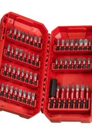 Vente Directe Étui Milwaukee SHOCKWAVE Impact Duty 56 pièces