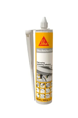 Cartouche adhésive à prise rapide pour ancrages, composant A+B, 300 ml Sika AnchorFix-1 Prix Promo