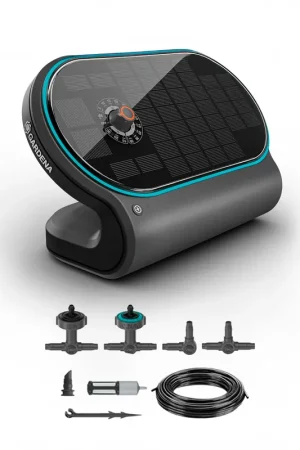 Système d'irrigation solaire automatique AquaBloom L de Gardena 13330-20 Réduction