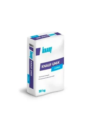 Sac de 20 kg de pâte à joint Knauf Unik à prise rapide 1h Offre Limitée