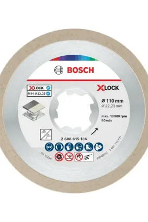 Offre Spéciale Disque à tronçonner Bosch Ceramic 110 mm X-Lock