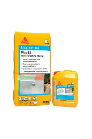 Mortier-enduit d'imperméabilisation et de protection bicomposant SikaTop-107 Plus FR Prix Choc