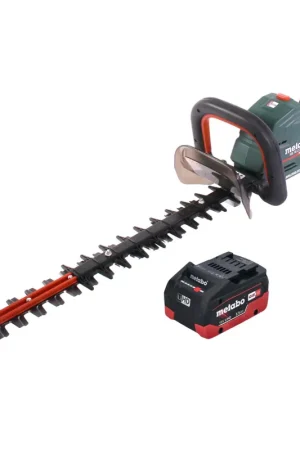 Achetez Aujourd'hui Metabo HS 18 LTX BL 55 Taille-haies sans fil 18 V 50 cm Brushless + 1x batterie 5,5 Ah - sans chargeur