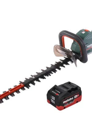 Metabo HS 18 LTX BL 55 Taille-haies sans fil 18 V 50 cm Brushless + 1x batterie 10,0 Ah - sans chargeur Achetez Aujourd'hui
