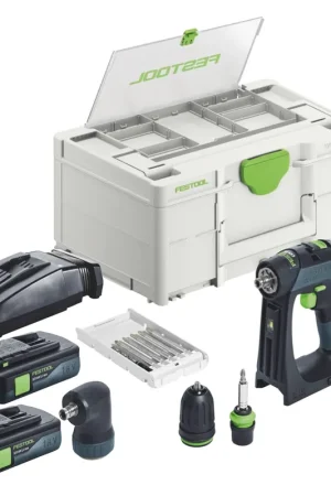Petit Prix Festool CXS 18-3,0-Set Perceuse-visseuse sans fil 18 V 40 Nm Brushless + 1x batterie 3,0 Ah + chargeur + Systainer ( 576884 )