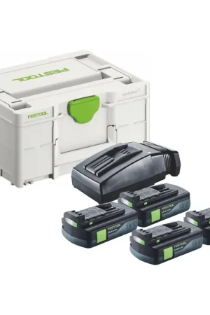 Festool Energie Set 4x BP 18 Li 3,0 C batterie 18 V 3,0 Ah / 3000 mAh Li-Ion ( 4x 577658 ) + chargeur TCL 6 ( 201135 ) + Systainer Acheter Direct