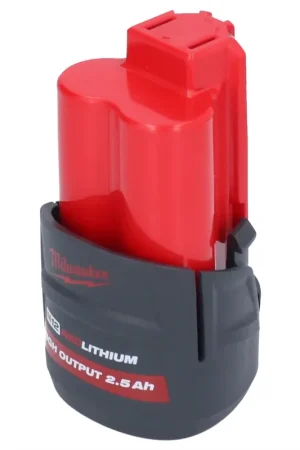 Réduction Milwaukee M12 HB2.5 High Output 12 V 2,5 Ah / 2500 mAh Li-Ion Batterie ( 4932480164 )