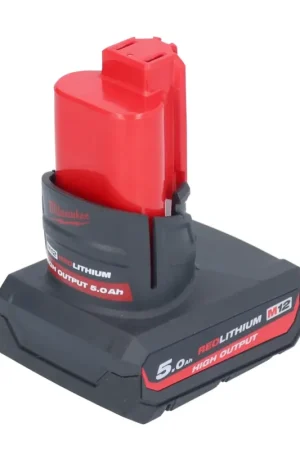 Seulement Aujourd'hui Milwaukee M12 HB5 High Output 12 V 5,0 Ah / 5000 mAh Li-Ion Batterie ( 4932480165 )