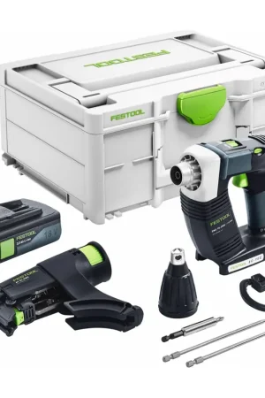 Festool DURADRIVE DWC 18-2500 Basic Visseuse de chantier sans fil 18 V 18 Nm Brushless + 1x batterie 3,0 Ah + Systainer - sans chargeur Super Prix