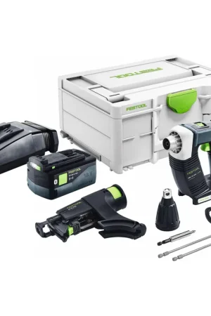 Festool DURADRIVE DWC 18-2500 Basic Visseuse de chantier sans fil 18 V 18 Nm Brushless + 1x batterie 5,0 Ah + chargeur + Systainer Achetez Aujourd'hui