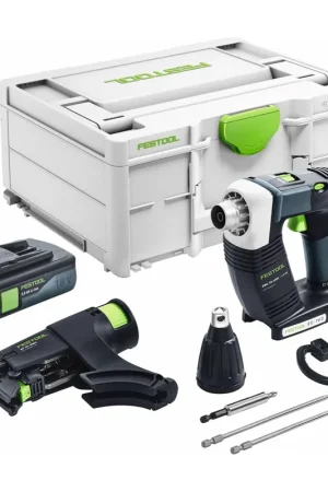 Usine Directe Festool DURADRIVE DWC 18-4500 Basic Visseuse de chantier sans fil 18 V 14 Nm Brushless + 1x batterie 3,0 Ah + Systainer - sans chargeur