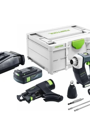 Festool DURADRIVE DWC 18-4500 Basic Visseuse de chantier sans fil 18 V 14 Nm Brushless + 1x batterie 3,0 Ah + chargeur + Systainer Achat Immédiat