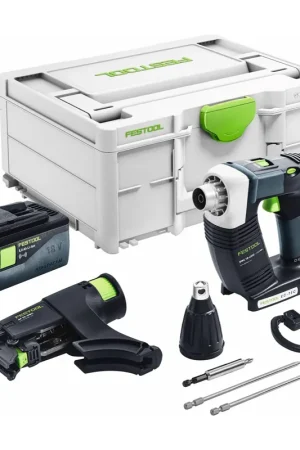 Expédié Aujourd'hui Festool DURADRIVE DWC 18-4500 Basic Visseuse de chantier sans fil 18 V 14 Nm Brushless + 1x batterie 5,0 Ah + Systainer - sans chargeur