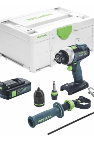 Petit Prix Festool TDC 18/4 I-Basic Perceuse-visseuse sans fil 18 V 75 Nm Brushless + 1x batterie 3,0 Ah + Systainer - sans chargeur