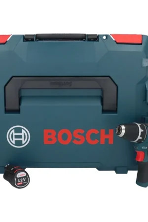Offre Limitée Bosch GSR 12V-15 Professional Perceuse-visseuse sans fil 12 V 30 Nm + 1x batterie 2,0 Ah + L-Boxx - sans chargeur