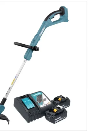 Offre Du Jour Makita DUR193RG Coupe-bordure sans fil 260mm 18V + 2x Batteries 6,0Ah + Chargeur