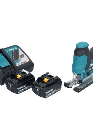 Petit Prix Makita DJV185RM Scie sauteuse sans fil 18V Brushless + 2x Batteries 4,0Ah + Chargeur