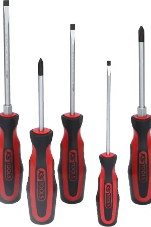Haute Qualité KS TOOLS Jeu de tournevis ERGOTORQUEplus, 5 pcs ( 159.0005 )