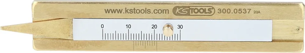 KS TOOLS Jauge de profondeur digitale 0 - 30 mm ( 300.0537 ) Solde