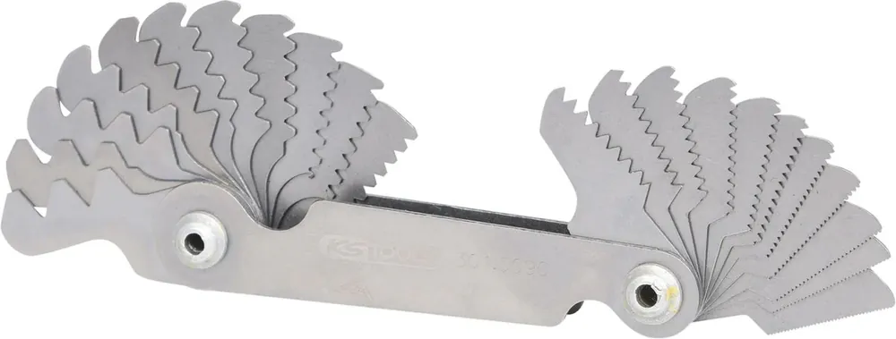 Commande En Gros KS TOOLS Jauge de contrôle de filetage, pouce, 22 pcs ( 301.0090 )