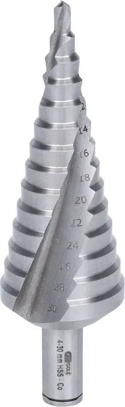 KS TOOLS Forets étagés HSS Co 5,Ø 4-30mm, 14 etages ( 330.2324 ) Expédition Rapide