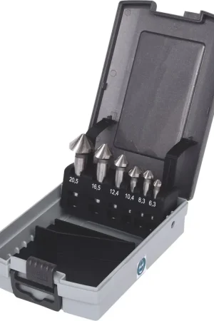 Achetez Aujourd'hui KS TOOLS Coffret de forets aléseurs HSS Co 90°, 6 pcs, en box PVC ( 336.0456 )