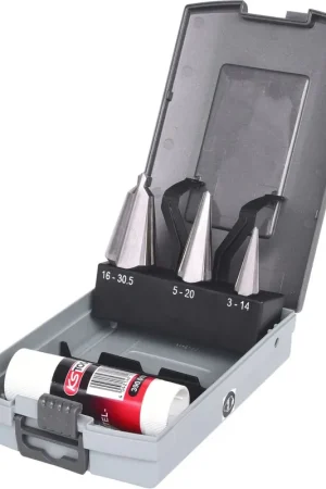KS TOOLS Coffret de forets aléseurs coniques HSS, en box PVC, 4 pcs ( 336.0533 ) Achetez Aujourd'hui