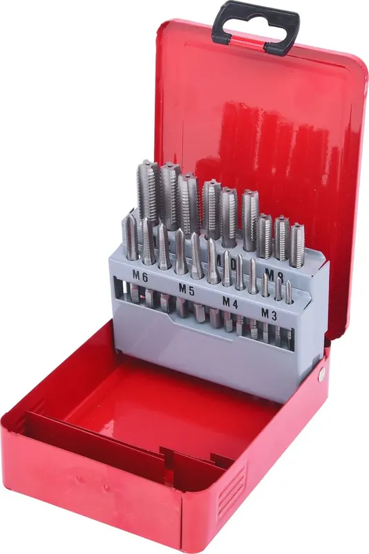 KS TOOLS Coffret de tarauds HSS CO, 21 pcs en box métal, M3-M12 ( 336.0631 ) Affaire À Saisir