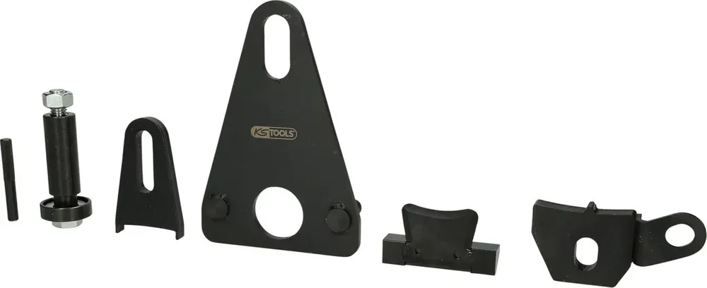 Commander Maintenant KS TOOLS Jeu d’outils de blocage de poulie pour Renault / Nissan, 4 pcs ( 400.4510 )
