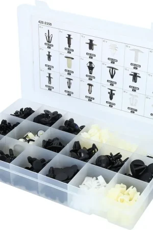 KS TOOLS Jeu de clips de fixation - Honda, 418 pcs ( 420.0350 ) Offre Exclusive