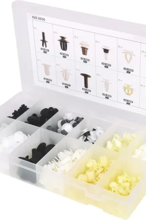 Expédié Aujourd'hui KS TOOLS Jeu de clips de fixation - Citroën / Peugeot, 345 pcs ( 420.0650 )