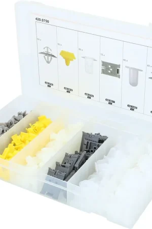 Soldes KS TOOLS Jeu de clips de fixation - Renault, 300 pcs ( 420.0750 )