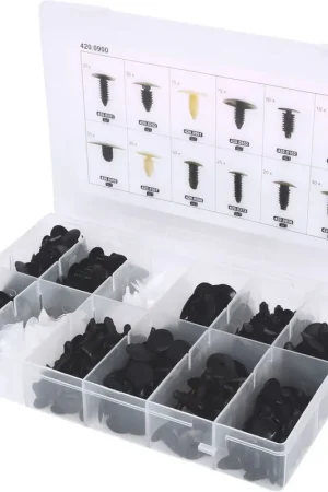 Commande En Gros KS TOOLS Jeu de clips de fixation - faisceaux de câbles, 340 pcs ( 420.0900 )