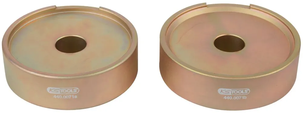 Seulement Aujourd'hui KS TOOLS Jeu de plaques de maintien de montage pour VW, 2 pcs ( 440.0071 )