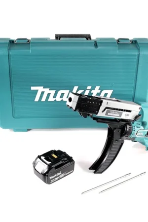 Commande En Gros Makita DFR 750 G1E Visseuse automatique 45-75mm 18V+ 1x Batterie 6,0Ah + Coffret - sans chargeur