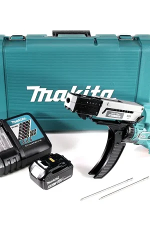 Quantité Limitée Makita DFR 750 RG1E Visseuse automatique 45-75mm 18V + 1x Batterie 6,0Ah + Chargeur + Coffret