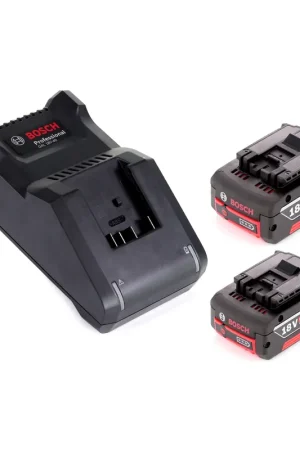 Kit de démarrage Bosch 18V avec 2x batteries GBA 6,0Ah + chargeur GAL 18V-40 Offre Exclusive