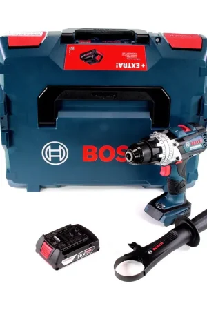 Perceuse-visseuse sans fil Bosch GSR 18V-110 C 18V 110Nm sans balais + 1x batterie 2,0Ah + L-Boxx - sans chargeur Usine Directe