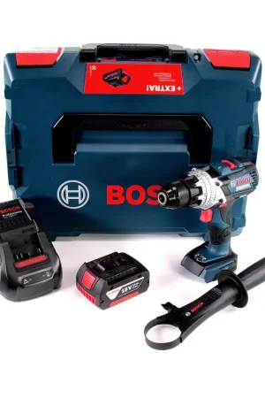 Perceuse-visseuse sans fil Bosch GSR 18V-110 C 18V 110Nm sans balais + 1x batterie 3,0Ah + chargeur + L-Boxx Paiement Sécurisé