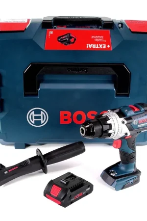 Bosch GSR 18V-110 C Perceuse-visseuse sans fil 18V 110Nm Brushless + 1x batterie ProCore 4,0Ah + L-Boxx - sans chargeur Nouveauté