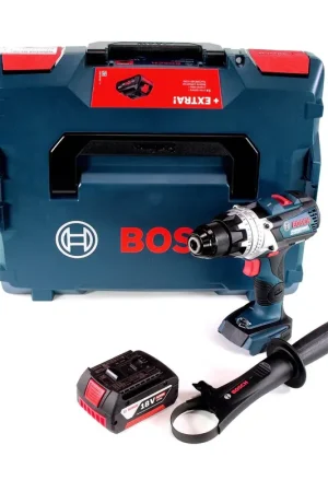 Bosch GSR 18V-110 C Perceuse-visseuse sans fil 18V 110Nm Brushless + 1x batterie 5,0Ah + L-Boxx - sans chargeur Commander Vite